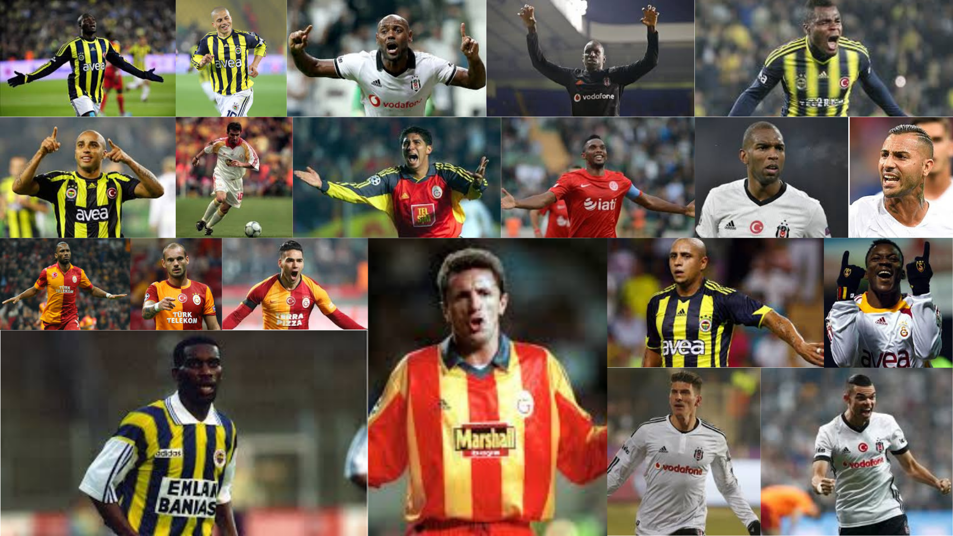 Türkiye'ye gelmiş en iyi Yabancı Futbolcular
